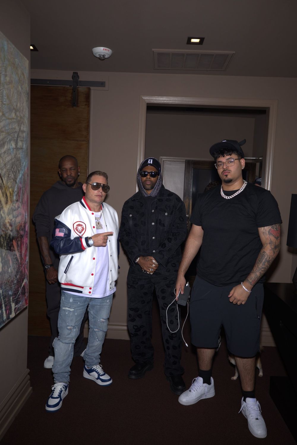 Harman 2x in the studio with Mario and SWMG